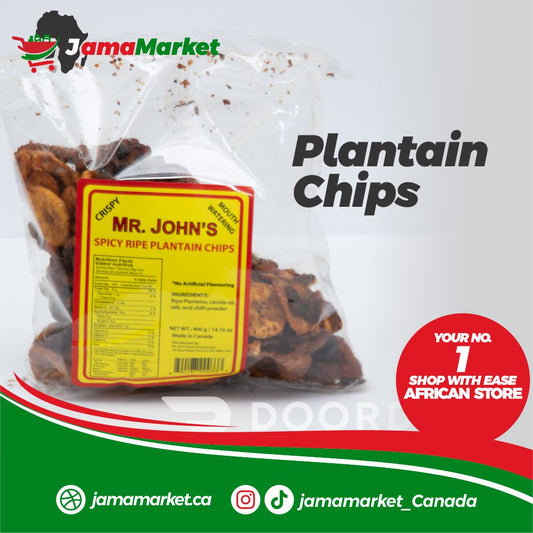 Mr. John's Spicy Ripe Plantain Chips